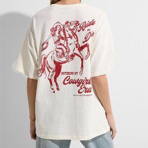 Entering My Cowgirl Era Ride Or Die 100% Cotton T-Shirt
